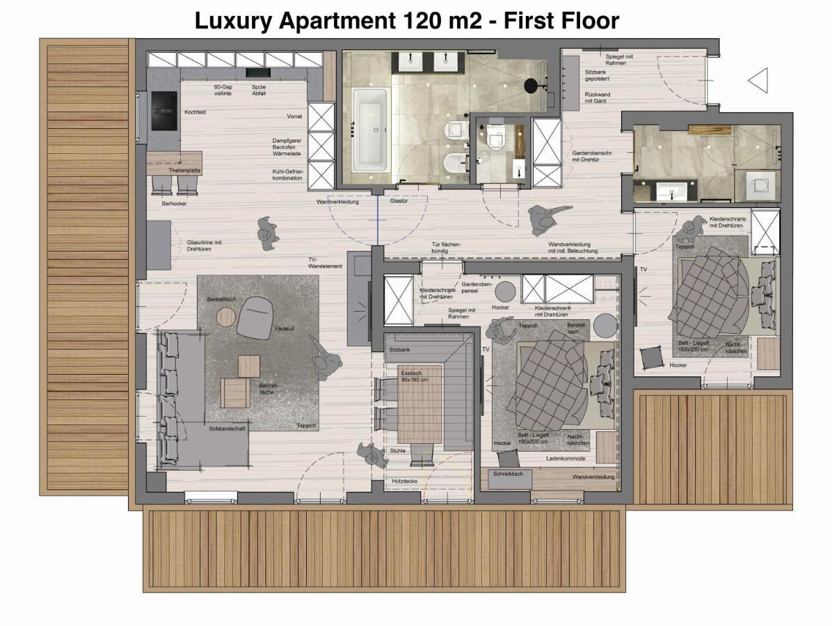 Luxury Apartments "R6 Tegernsee" Bad Wiessee Exterior foto